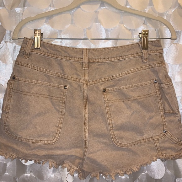 Free People High Waisted Square Shorts - Picture 2 of 2